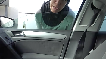 perverted tourist picks up a naughty Muslim street prostitute