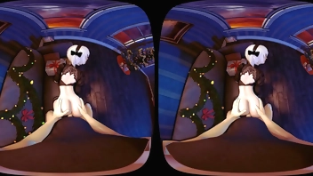 VR 2B NieR: Automata Christmas present  3D anime