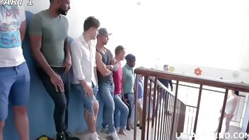 Nicole Black is Indestructible #1 She tests her limits with 10 guys & two DAP sessions GIO1097