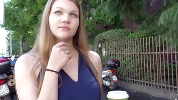 GERMAN SCOUT - ERSTER ANAL SEX FÜR STUDENTIN AMANDA BEI CASTING