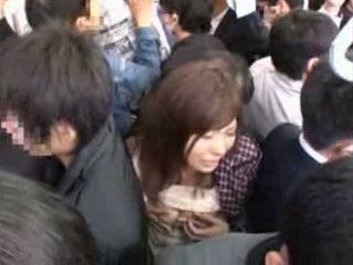 Japanese Wife's Wild Ride of Public Nippon Nipple Kleptomania